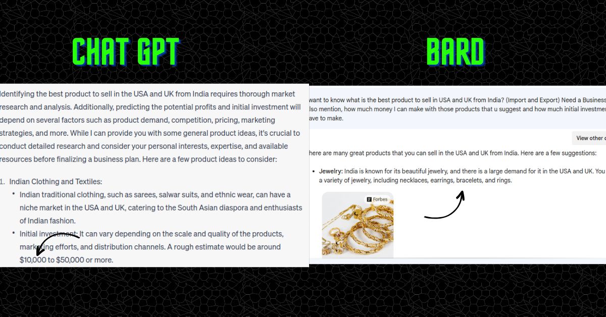 Asking Business and Trading question - Chatgpt & Bard Asking Business and Trading question - Chatgpt & Bard